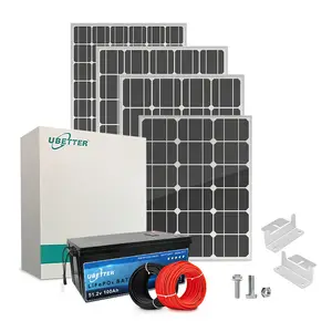 Penjualan Langsung Pabrik 48V 51.2V 15S 16S 5kw 10kw 20kw Off Grid Semua Dalam Satu Generator Daya Rumah Menggunakan Sistem Penyimpanan Energi Surya