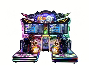 Máquina de Juegos Arcade Crazy Rider, Simulador Dinámico de Carreras de Motos, Simulador de Carreras Competitivo para Dos Jugadores, Fabricante Directo - Product Image 2