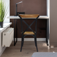 Tabouret de Bar en métal empilable avec dossier haut, chaise de Bar avec dossier, Offre Spéciale