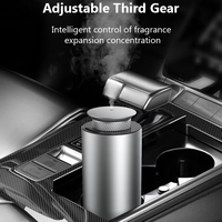 Diffuseur de parfum électrique en alliage d'aluminium pour la maison et le bureau avec humidificateur - Portable pour la voiture, la pièce et l'hôtel - Garantie 1 an