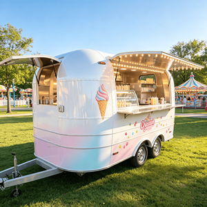 <b>Barbecue</b> Food Trailer Mobile Food Truck Fully Equipped Kitchen Commercial Catering Business Caravan Food Trailer - Product Image 6