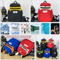 Sac à dos de sport et de gym minimaliste à grande capacité avec poche avant zippée, respirant et bretelles réglables