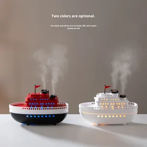 USB nhà siêu âm kép phun 5V Độ ẩm mô hình mới trang trí trong nhà tinh dầu hương liệu khuếch tán nhựa 1 năm - Product Image 4