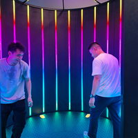 Jeu interactif multi-joueur à 360 degrés avec écran LED, équipement de salle de jeux intérieur, plusieurs modes de jeu