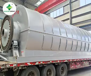 독일의 Huayin 열분해 폐기물 기계 3 톤 열분해 플라스틱에 나프타