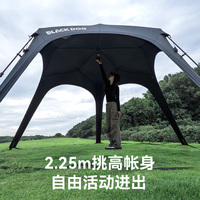Blackdog extérieur étoile dôme pentagonal rapide ciel ouvert tente Camping paresseux parasol fermeture éclair