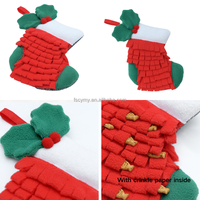 Tapis de reniflement pour chien de Noël avec motif arbre et Père Noël, jouet de distribution de nourriture lente à suspendre