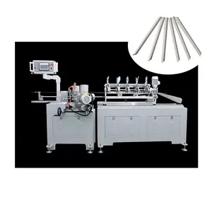 CNC çok bıçaklı kağıt saman kesme makinası büyük kağıt hasır üretim makineleri sürekli tip kağıt pipet yapma makinesi