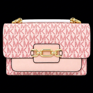 Bolsos bandolera estilo MK premium en hermosos tonos clásicos, bolso de hombro con asa superior, cierre de cadena dorada, bolso cruzado de PU para mujer - Product Image 1