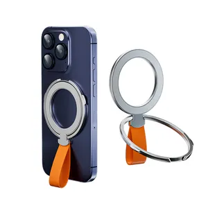 Magnetic Mobile Phone Custom Finger Ring Holder For Cell Phone Magnetic Phone Holder Lazy Mobile Stand For IPhone