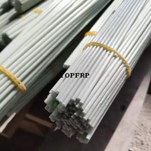 High Quality Pultruded Solid Composite Material Fiberglass <b>Rod</b> - Product Image 2