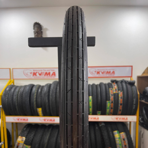 ยางรถจักรยานยนต์ KUMA K101F ผลิตในเวียดนาม ทนทาน ยางใหม่ ผลิตจากยางธรรมชาติ + ไนลอน  4PR/6PR/8PR ระยะการใช้งาน 20,000 กม. รับประกัน 12 เดือน - Product Image 1
