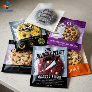 Customized logo Printed Design Food Grade Baking Packaging <strong>Bread</strong> <strong>Bag</strong> Laminated Plastic Small Clear Heat Sealing Cookie <strong>Bags</strong> - Product Image 3