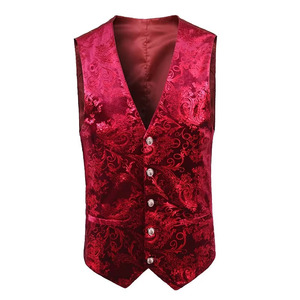 Conjunto de camiseta sin mangas dorada de verano de un solo pecho, tela transpirable <span class=keywords><strong>para</strong></span> ropa de rendimiento, estilo Rock informal, Popular <span class=keywords><strong>para</strong></span> uso en trajes - Product Image 6
