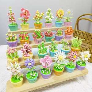 Compatible con Bloques <span class=keywords><strong>de</strong></span> Construcción, Juego <span class=keywords><strong>de</strong></span> 40 Piezas <span class=keywords><strong>de</strong></span> Plantas Suculentas en Maceta, Modelo <span class=keywords><strong>de</strong></span> Adorno, Juguete <span class=keywords><strong>de</strong></span> Flores <span class=keywords><strong>de</strong></span> Micropartículas para Niños - Product Image 2