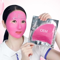 Masque Hydrogel Bio-Collagène PDRN OEM Marque Blanche ADN de Saumon Réparation Intensive Raffermissant Éclaircissant Masque Coréen Effet Peau de Verre