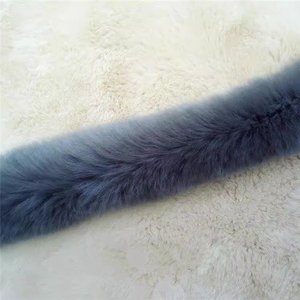 Nuevo tamaño de color personalizado Fake <span class=keywords><strong>Rex</strong></span> <span class=keywords><strong>Rabbit</strong></span> <span class=keywords><strong>Fur</strong></span> <span class=keywords><strong>Trim</strong></span> - Product Image 4