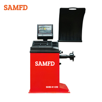 Ensemble complet d'équipements d'atelier de garage SAMFD : Démonte-pneus, équilibreuse de roues et machine d'alignement 3D des roues - Certifié CE