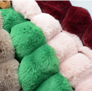 Faux <span class=keywords><strong>Chinchilla</strong></span> Piel artificial Corte ranura Faux Rabbit Fur Ropa Zapatos Material Equipaje Juguete <span class=keywords><strong>Tela</strong></span> <span class=keywords><strong>de</strong></span> felpa - Product Image 1