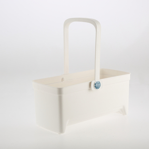 大容量塑料拖把桶，带耐用手柄，适用于家庭地板清洁，可使用湿拖和干拖 - Product Image 3