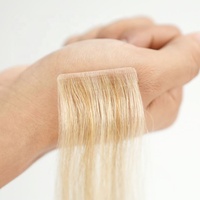 Extensions de cheveux vierges Remy 100% naturels à bandes adhésives invisibles, qualité 12A, double tirage, cheveux russes, longueur 10-30 pouces, vente en gros