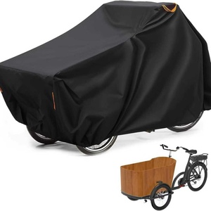 Housse de tricycle pour vélo adulte, housse de tricycle électrique robuste 420D, imperméable, protection solaire et anti-pluie pour l'extérieur - Product Image 1