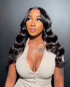 KBL Natural Looking Non-trace Curly Hair Wig Hair Extension,Swiss Front <strong>LaceWig</strong> Top Front Lace Human Hair - Product Image 5