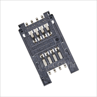 WECONN WL-SIM521-08-NA0 8PIN+0 H=2,50mm Klappbarer SMT SIM-Karten-Steckverbinder Hochtemperaturbeständig ISO 9001 Zertifiziert