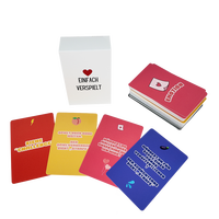 Cartes de conversation interactives pour couples EINFACH VERSPIELT – Jeu de cartes pour soirée romantique et marque privée