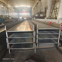Viga H de Acero Soldada a Medida por el Fabricante, Sección Extra Larga de 15m 18m, Tamaño Superior al Estándar para Proyectos de Gran Envergadura