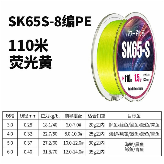 Jaune fluo 110 mètres