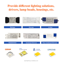 6000k rond carré Led panneau lumineux 4 5 6 8 12 pouces 6w 9W 12w 18W 24W Led Downlight encastré lumière panneau lampe