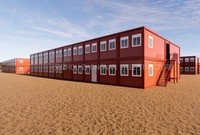 40 pieds Suède modularisation maison conteneur plat avec panneaux sandwich Chine maisons d'hôtel préfabriquées