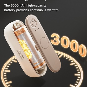 Nouveau chauffe-mains magnétique 2-en-1 portable USB, chauffe-mains d'hiver pour l'extérieur, cadeau - Product Image 4