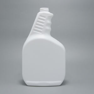 Bouteille pulvérisateur à gâchette manuelle en PEHD blanc de 1 litre, robuste 28/400, <span class=keywords><strong>vide</strong></span>, avec sérigraphie pour liquides chimiques - Product Image 5