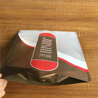 Sacs à fermeture éclair personnalisés avec impression de logo, motifs et illustrations, adaptés aux marques de vêtements, emballages en gros, produits directement destinés aux consommateurs