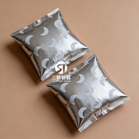 Bolsas de Embalaje con Cierre Zipper, Acabado Mate, Grado Alimenticio PET/PE(CPP), con Detalles Plateados, Bajo MOQ, Personalizables, para Patatas Fritas, Gelatina y Juguetes