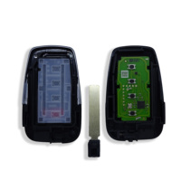 Version mise à jour Xhorse VVDI XM38 Clé intelligente XSTO01EN Télécommande 8A 4D 4A Puce pour Toyota Lexus avec coque Outil de clé Work Key Max Pro