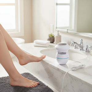 Peiyong Levigatore per Piedi USB e Rimuovi Calli Elettrico con Manico in Plastica Modello 4557 per Piedi Lisci Uso Domestico - Product Image 3