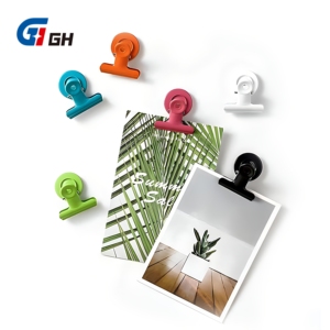 Clip magnétique en ferrite personnalisé multicolore grande taille 31mm 38mm 51mm 63mm, robuste, pour réfrigérateur et stockage de tickets d'entrepôt - Product Image 2