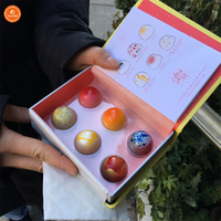 Boîte en papier personnalisée en forme de livre pour bonbons, chocolats et dattes, avec blister