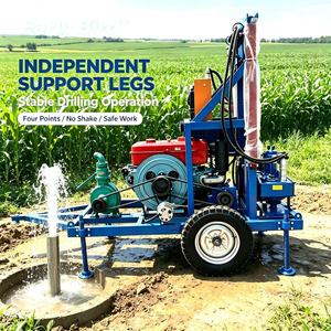 Plataforma de Perforación de Pozos de Agua con Ruedas de 200 Metros, Personalizable y Portátil, Superventas - Product Image 2