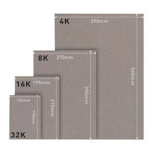 Fournisseur de <span class=keywords><strong>Dongguan</strong></span> Carton gris de taille personnalisée Carton gris Carton de pâte de bois vierge Carton gris - Product Image 2