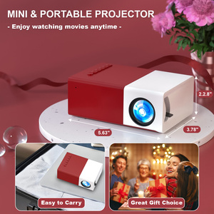 <span class=keywords><strong>PVO</strong></span> VF200 Super Mini Beamer 480P 1000 lúmenes Proyector de cine en casa portátil con espejo de teléfono Pantalla LCD de 2,6 pulgadas - Product Image 4