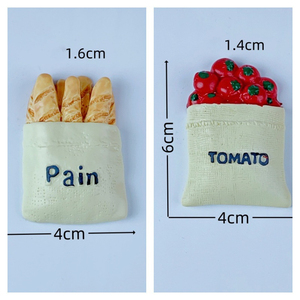 Accesorios Decorativos con Diseños de Comida Deliciosa para Fundas de Teléfono, Pinzas para el Cabello, Decoración de Refrigeradores y Manualidades DIY - Product Image 5