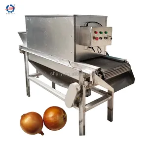 automatic garlic skin removing machine onion peeling machine