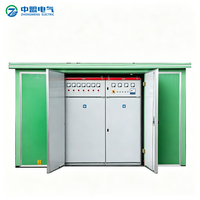 Poste de transformation préfabriqué 11kV/0.4kV 1600kVA Triphasé 50/60Hz Conception compacte IEC 62271-202 Utilisation extérieure OEM ODM