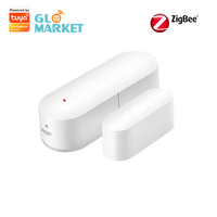 Capteur de porte fenêtre intelligent Tuya Zigbee global, détection en temps réel, ouverture et fermeture, capteur de scène intelligent