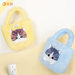 DHF1210 Monedero de Felpa con Licencia Oficial al por Mayor, Monedero de Monedas Kawaii con Diseño de Gato de Dibujos Animados, Bolso de Mano de Felpa, Bolsa de Regalo para Niñas - Product Image 4