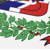 Gahumi Drapeau dominicain promotionnel 3X5Ft Polyester Drapeau dominicain Livraison 3X5 Drapeaux d'impression de logo personnalisé personnalisé